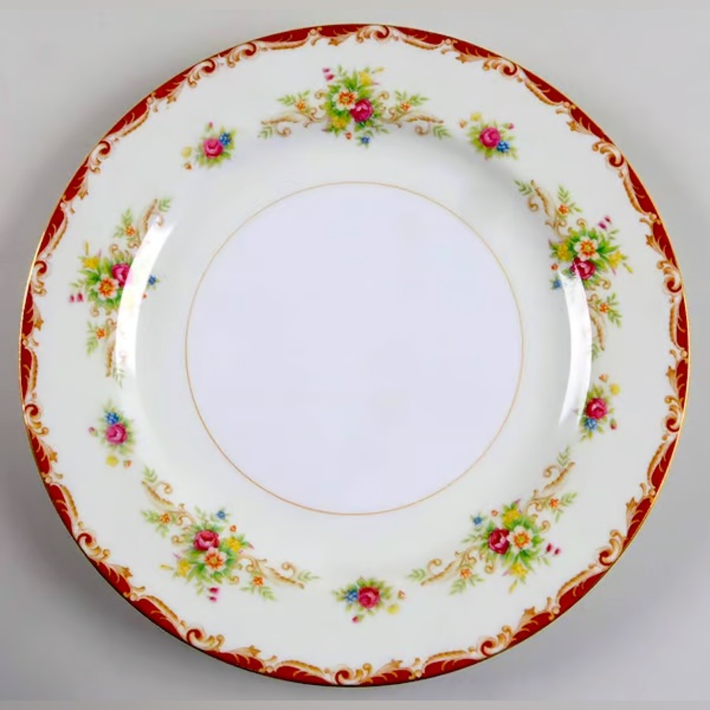 Dinner Plate, Pattern: Stafford, Width: 10 1/8 in
Crafted In Japan, Discontinued